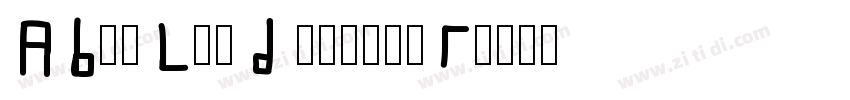 AbleLead Regular字体转换